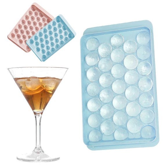 2-Pack: Ice Ball Maker Round Ice Cube Tray Mold - Picture 5 of 7